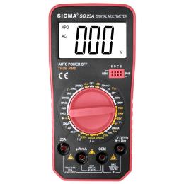 Digital Multimeter "SIGMA SG 23A TRMS" With Frequency & Capacitance, Current 20A